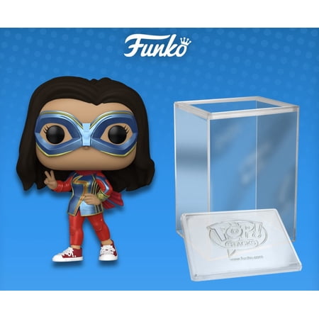 Funko Pop! Marvel: Ms. Marvel - Ms. Marvel Vinyl Bobblehead (+ Pop! Protector)