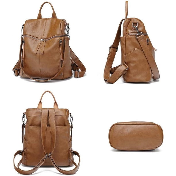 JUYGO Women Designer PU Leather Backpack Lightweight Anti  display picture 1