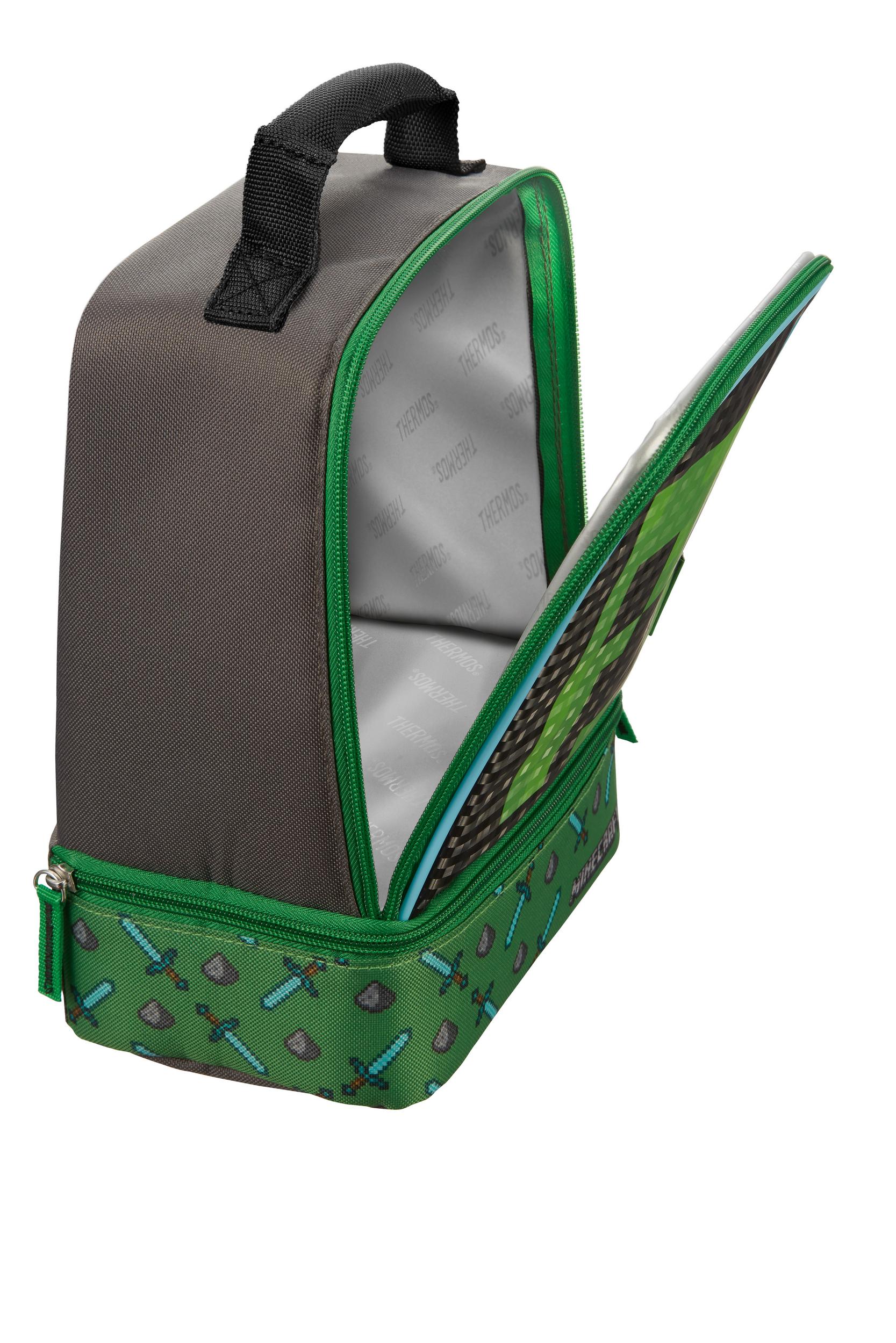 thermos soft lunch kit minecraft
