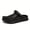 Black, variant on Large Mesh Shoes with Perforated Design | EVA Material, Slip-On Closure, All-Season, Solid Color Pattern