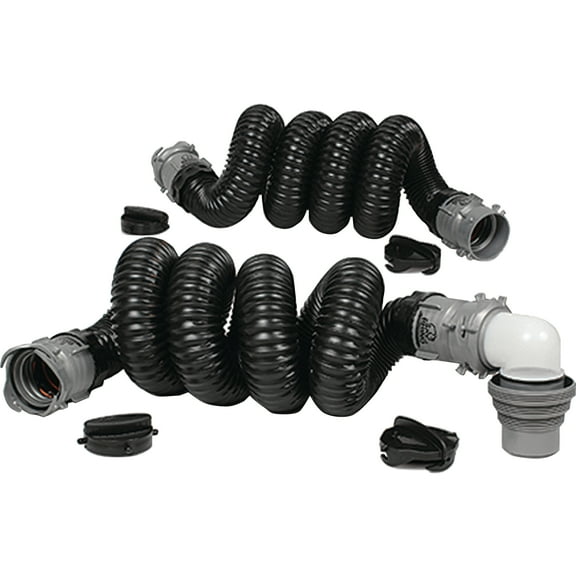 Camco RhinoExtreme 39861, 15' Kit, RV Sewer System Accessories with superior abrasion resistance