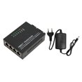thumbnail image 1 of Transceptor de fibra Tx1310nm/Rx1550nm transceptor óptico de puerto RJ45 de modo único de fibra única 100-240V enchufe de la UE, 1 of 10
