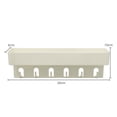 thumbnail image 2 of Bathroom Hanging Shower Caddies No Drilling Rack With Hooks for Soap Shampoo Scrubbers Body Wash, 2 of 4