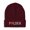 Burgundy, variant on Beanie Poland Polish Flag Polska Krakow Warsaw, One Size, Brown