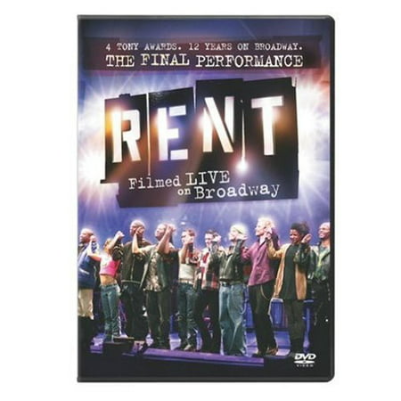 Rent: Filmed Live on Broadway (DVD)