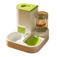 thumbnail image 4 of SWEETHOME ABS 2-in-1 Pet Automatic Feeder Dog Cat Drinking Fountain Water Dispenser Food Bowl Pet Supplies For Dogs Cats ShopWise Round, 4 of 6