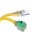 thumbnail image 2 of Monster Just Power It Up Outdoor 25 ft. L Yellow Extension Cord 12/3 SJTW, 2 of 4