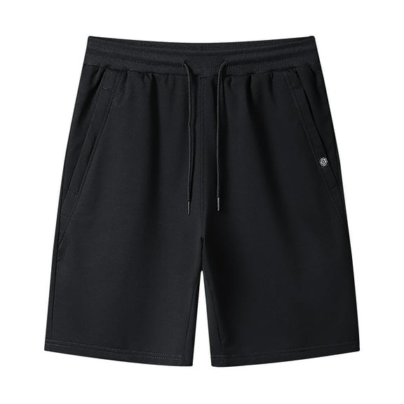 Ketyyh-chn99 Shorts Men Comfort Stretch Shorts Active Shorts Basketball Running Gym Workout Fitness Sports Black,6XL