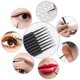 thumbnail image 2 of 400 PCS Micro Applicator Brushes Disposable Eyelash Extension Microswab Mascara Wands Brush For Lash Remover Brush Tools Black(head diameter 1.5mm), 2 of 5