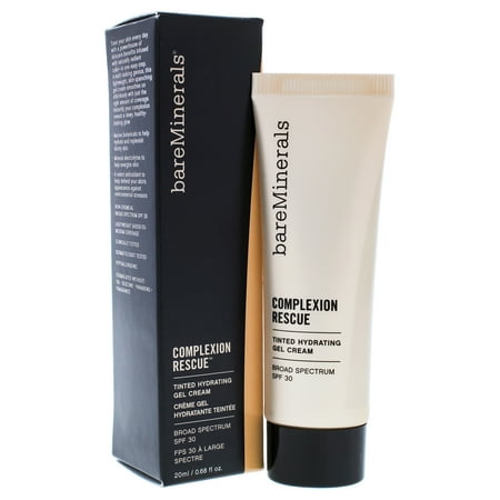 07 Cream - Complexion Rescue Tinted Hydrating Gel Cream SPF 30 - 07 Tan by bareMinerals for Women - 0.68 oz Fou