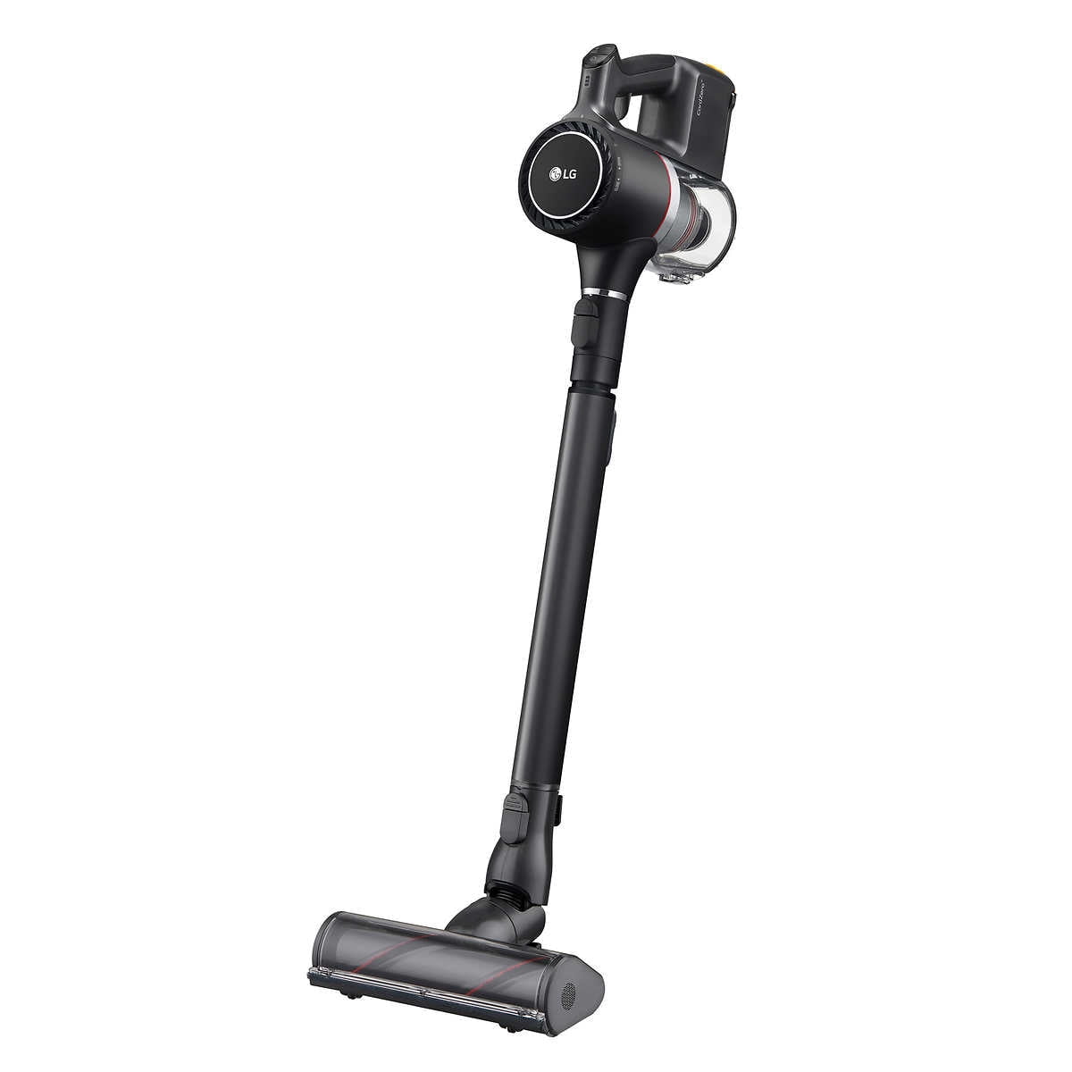 LG CordZero Black A9 Charge Plus Cordless Stick Vacuum with 2