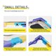 thumbnail image 3 of Funda con textura de cuadrícula y cordón para Samsung Galaxy A54 5G (negra), 3 of 5