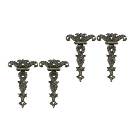 

4 Pa Rustic T Door Hins Mtal For Gat Durabl mium Acris