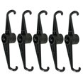 thumbnail image 4 of unbranded 5Ud Clips Para Ramificaciones De Plantas En Plástico Negro Para Entrenamiento Y Soporte De Árboles Frutales, 4 of 8