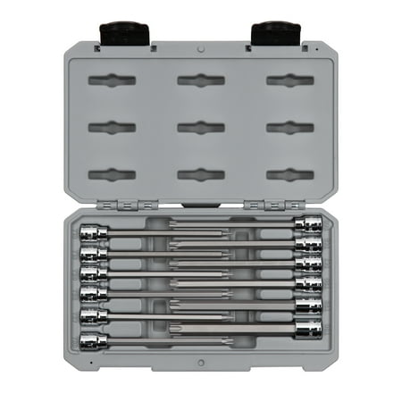 UPC: 0020209036204 | TEKTON 3/8 Inch Drive Long Torx Bit Socket Set  12-Piece (T10-T60) | SHB91305