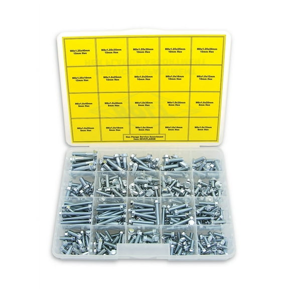 Bolt Motorcycle Hardware, Inc Svc Hex Flange Bolt Asst Svcflange