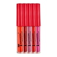 thumbnail image 1 of Set de regalo de 5 brillos labiales de larga duración en formato mini. rojo, 1 of 9
