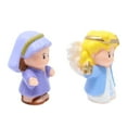 thumbnail image 3 of Replacement Parts for Collectible Fisher-Price Little People Christmas Story Nativity Bible Story Playset J2404 - Replacement Set of Figures - Mother Mary and Angel Gabriel, 3 of 7