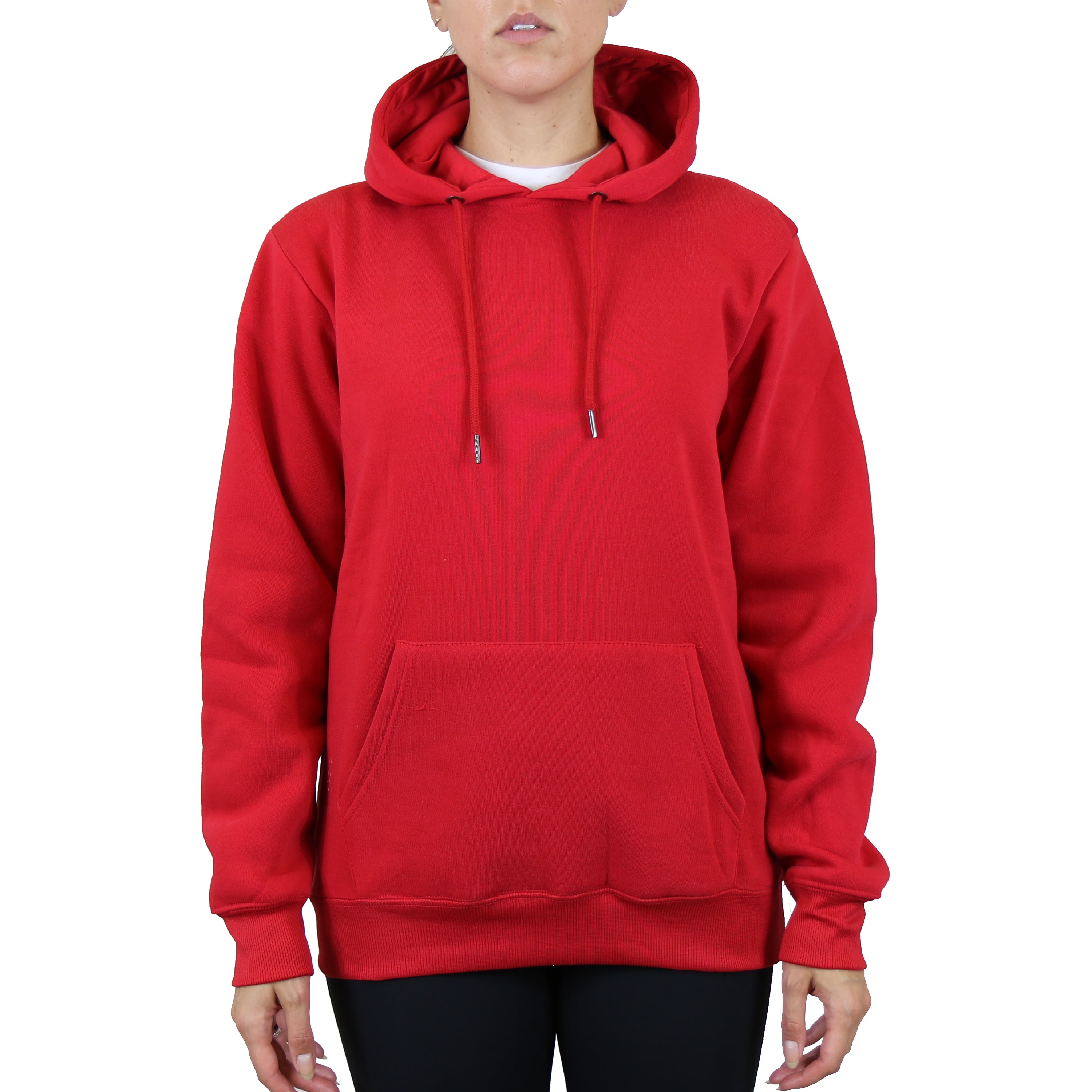 fleece lined pullover hoodie