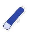 thumbnail image 2 of OUNONA 3Pcs C-mark Captain Band Blue Rubber Band for Adults in Sports Matches for Fan Gear, 2 of 6