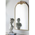 thumbnail image 4 of DUOSONG 24" X 42" Arched Wall Mirror With Gold Metal Frame, Wall Mirror For Living Room Bedroom Hallway Gold Iron Household Supplies & Décor Mirrors Full Length Mirrors, 4 of 12