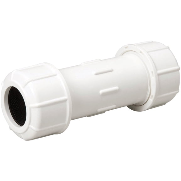 Mueller Industries B and K Industries 160-107 1-1/2-Inch PVC Compression Couplings, No Size, No Color
