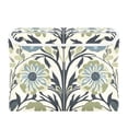 thumbnail image 7 of Yayeee Collapsible Storage Bin with Lid Fabric Closet Decorative Basket with Handles, Blue Floral Pattern, 7 of 7