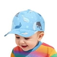 thumbnail image 3 of Miqool Toddler Baby Baseball Cap Infant Toddler Cute Print Cotton Sun Hat for Kids Boys Girls 2-4 Years, 3 of 4
