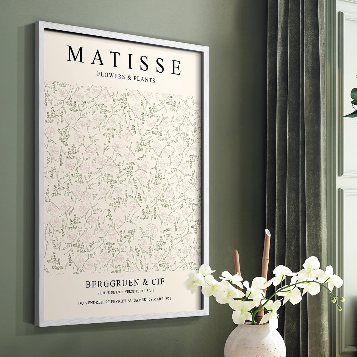 Matisse CCVI in Solid Wood 8 x 10 Framed Print
