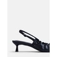 thumbnail image 4 of Scenario Women's Scrunch Slingback Heels, 4 of 6