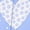 Blue Heart, variant on Carter's Baby & Toddler Girls Fleece Footie Pajama