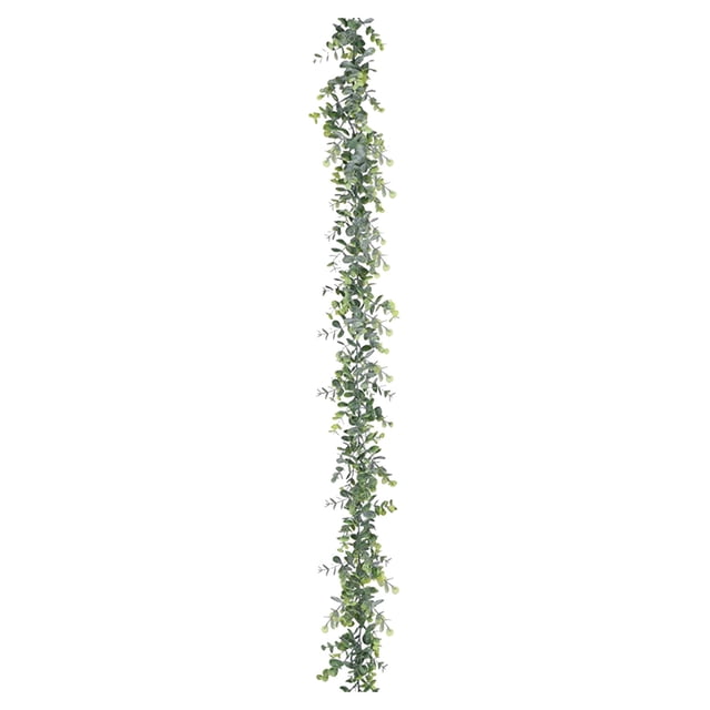 Guirnalda artificial, enredaderas artificiales, guirnalda de vegetación artificial, arco de boda, pared, 6 pies