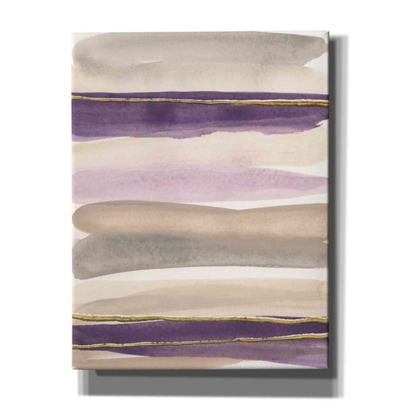 Epic Graffiti 'Gilded Amethyst I Crop' by Chris Paschke, Canvas Wall Art, 26"x34"
