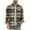 #018 Green, variant on Felirenzacia Men’s Plaid Flannel Button Down Shirt, Long Sleeve Soft Brushed Cotton Casual Workwear Top with Chest Pocket, Gray,S