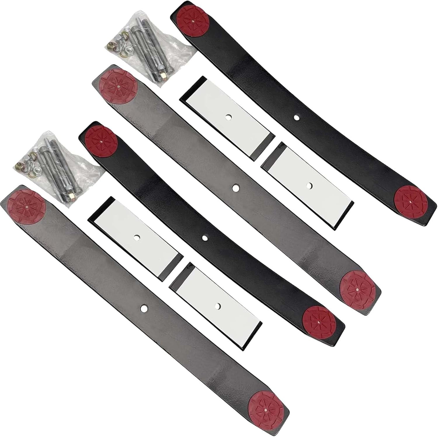 Front 1.5"-2" Rear 1.5"-2" Add A Leaf Lift Kit for 1987-1995 Jeep Wrangler YJ, Leaf Spring Leaf Pack Suspension Leveling Lift Kit