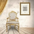 thumbnail image 3 of Design Fabrikken 24x32 Gold Ornate Wood Framed with Double Matting Museum Art Print Titled - Graphique 10, 3 of 4