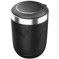 thumbnail image 1 of Cenicero portátil para coche, innovador cenicero sin humo desmontable de acero inoxidable con diseño sellado para viajes en coche, la luz LED azul garantiza un uso fácil durante la noche, 1 of 5