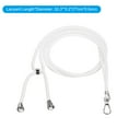 thumbnail image 2 of Unique Bargains Phone Lanyard, Adjustable Neck Lanyard with Transparent Lanyard Patch, White, 1 Count, 2 of 5