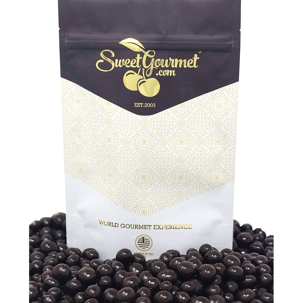 SweetGourmet Dark Chocolate Covered Espresso Coffee Beans 1 Pound