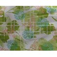 thumbnail image 4 of oneOone Georgette Viscose White Fabric Geometric Sewing Craft Projects Fabric Prints By Yard 42 Inch Wide, 4 of 4