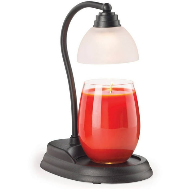 Aurora Candle Warmer Lamp, Black