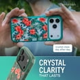 thumbnail image 4 of Smartish® iPhone 17 Pro Max MagSafe Clear Case - Gripmunk Magnetic Slim Case [Lightweight + Protective] Anti-Yellowing Thin Grip Clear Cover for Apple iPhone 17 Pro Max - Tropical, 4 of 9