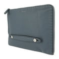 thumbnail image 2 of Pre-Owned FENDI Fendi Selleria clutch bag 7M0225 leather blue gray second handbag (Good), 2 of 9