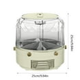 thumbnail image 3 of Rice Storage Container Compartmentalised Rice Bucket Rotating Mixed Grain Rice Storage Box Household Insect Proof Proof Sealed Rice Jar Box for Storage, 3 of 7