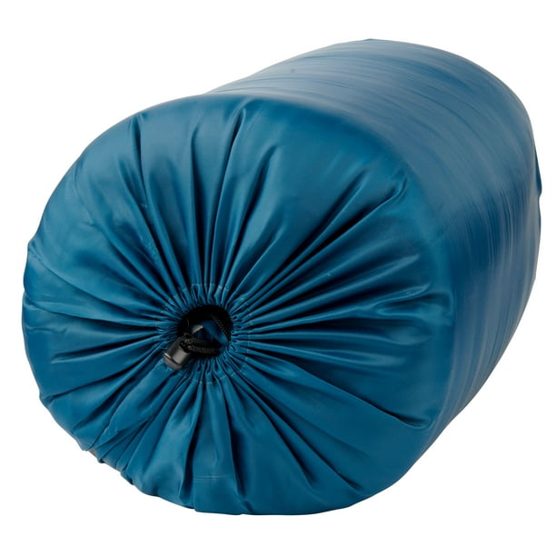 Ozark Trail 35-Degree Recycled Adult Sleeping Bag, Blue, 33"x77" - Walmart.com