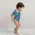 thumbnail image 5 of Rocae Hawaiian Style for Baby Climbing Clothes Soft Baby Romper for Active Infants Comfortable and Breathable Crawling Jumpsuit Unisex Baby Outfit 12 Months, 5 of 8