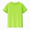 thumbnail image 2 of Kaprioy Girls T Shirts Toddler Tops Summer Kids T Shirts Short Sleeve Plain Tops Tees Boy Girl Unisex Crew Neck T Shirt, 2 of 6