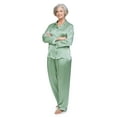 thumbnail image 5 of TexereSilk Women's Luxury Silk Pajama Set - Beautiful Sleepwear Gift Ideas, 5 of 5