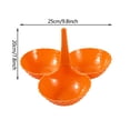 thumbnail image 2 of Xihbxyly Bandeja Multicapa para Aperitivos, Cesta de Frutas Que Ahorra Espacio, Material Pp Resistente, Diseño Apilable, Decoración Moderna para El Hogar, Organizador para Mesa de Centro, 4 Opciones, 2 of 2