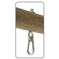 thumbnail image 3 of Swing Thread Hook Playset Playground Yoga Seat Safety Locking Ceiling Mount 150mm, 3 of 8